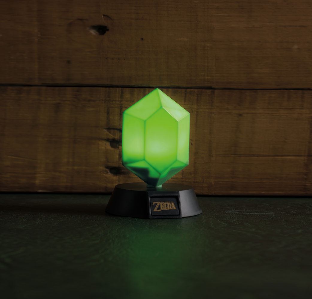 PRE ORDINE - Legend of Zelda 3D Light Green Rupee 10 cm