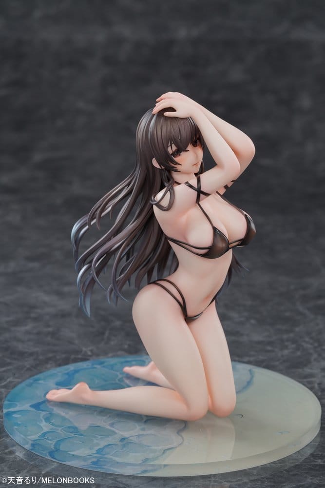 PRE ORDINE - Original Character PVC Figure 1/6 Ruri Amane Illustration - Swimsuit Sugata no Mimi-san 17 cm