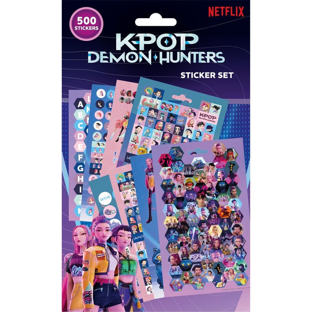 PRE ORDINE - KPop Demon Hunters Sticker Pack (500)