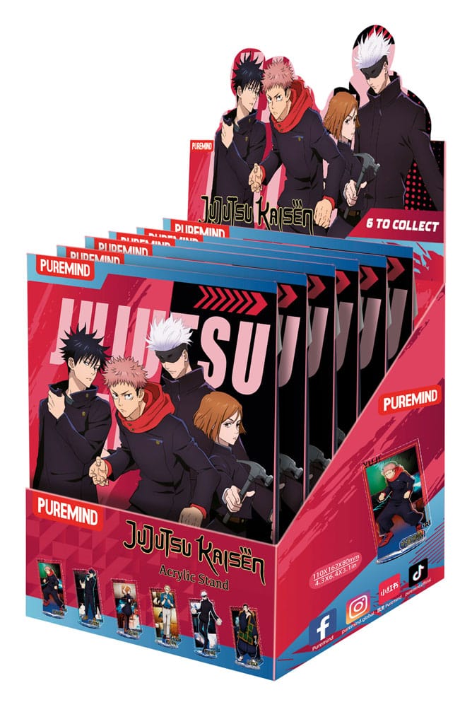 PRE ORDINE - Jujutsu Kaisen Acrylic Stand Blind Box Display (6)