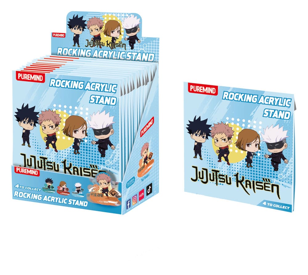 PRE ORDINE - Jujutsu Kaisen Acrylic Stand Rocking Blind Box Display (16)