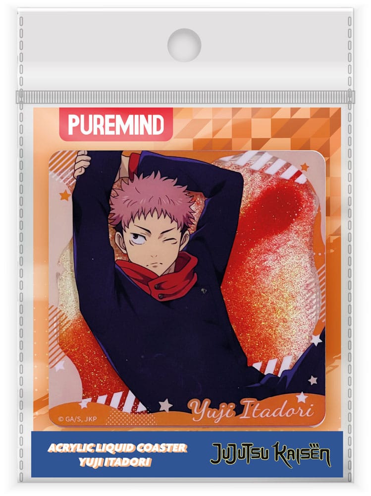 PRE ORDINE - Jujutsu Kaisen Acrylic Liquid Coaster Itadori