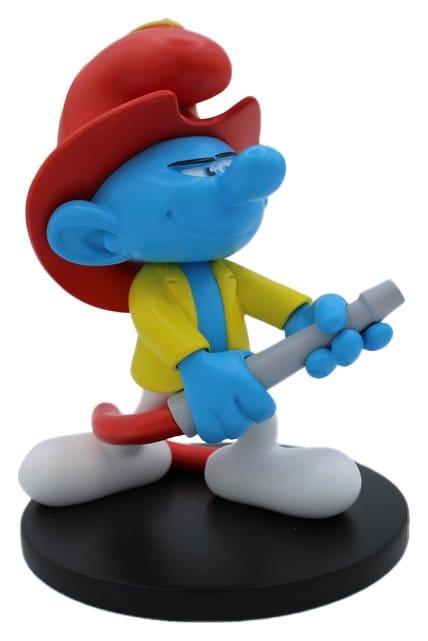 PRE ORDINE - The Smurfs Statue Fireman Smurf 12 cm