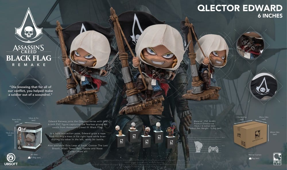 PRE ORDINE - Assassin´s Creed Qlector Statue Edward&nbsp;