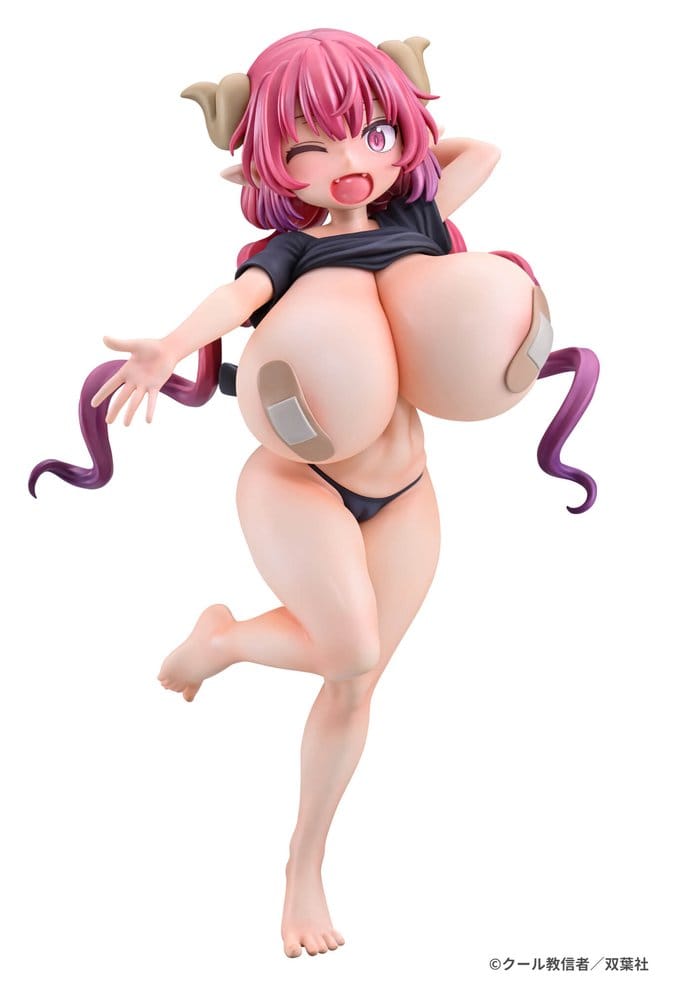 PRE ORDINE - Miss Kobayashi's Dragon Maid PVC Figure 1/5 IRURU Band-Aid Style 27 cm