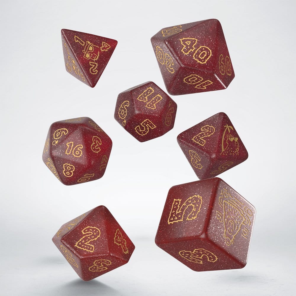 PRE ORDINE - Capybara Dice Set of 7 Chillo