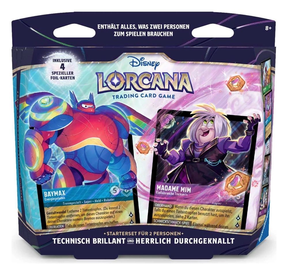 PRE ORDINE - Disney Lorcana TCG 2-Player Starter Deck Fall 2026 *German Version*