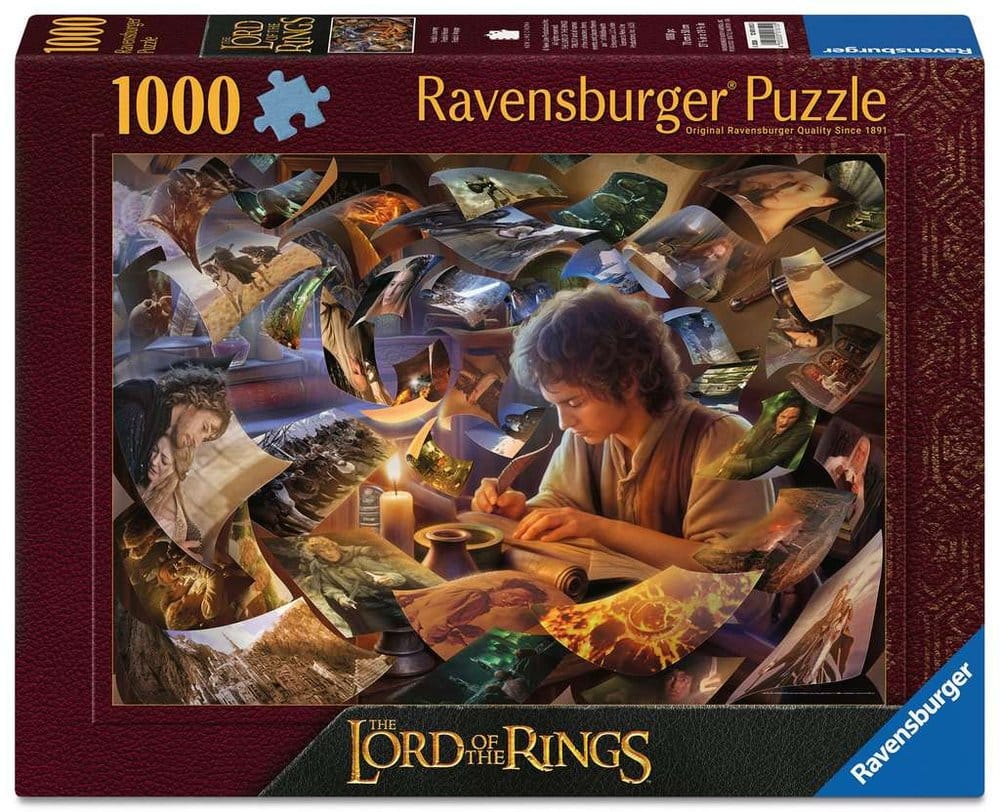 PRE ORDINE - The Lord of the Rings Jigsaw Puzzle Frodo's Journey (1000 ...