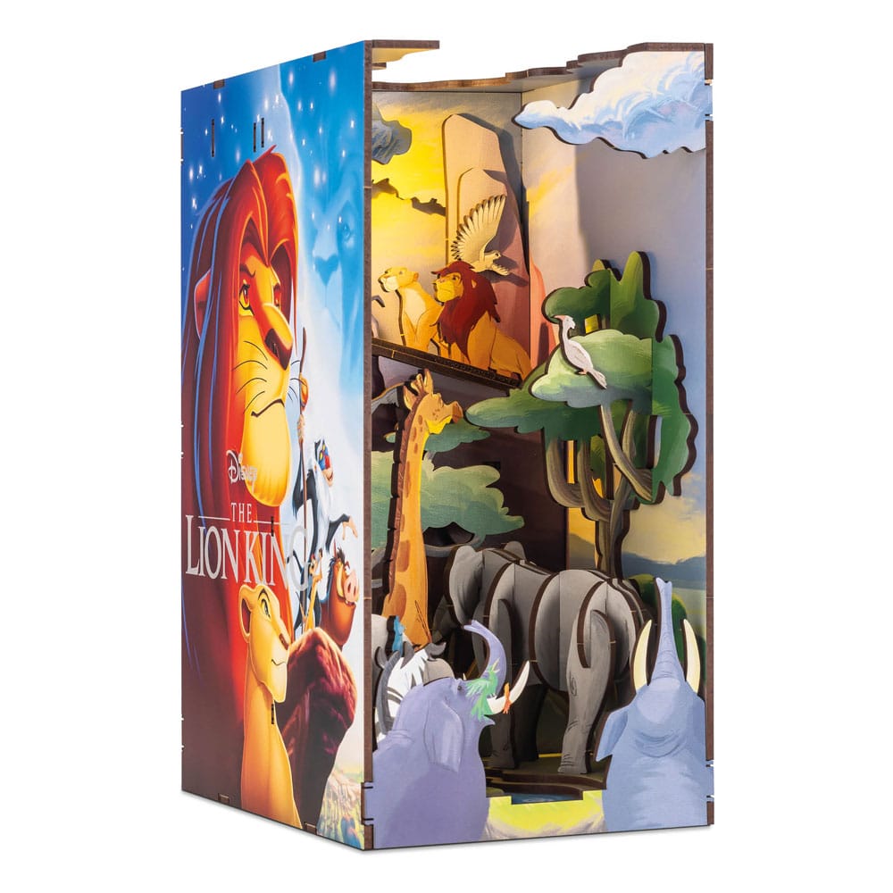 PRE ORDINE - Disney Tiny Adventures Book Nook Mini Diorama The Lion King 23 cm