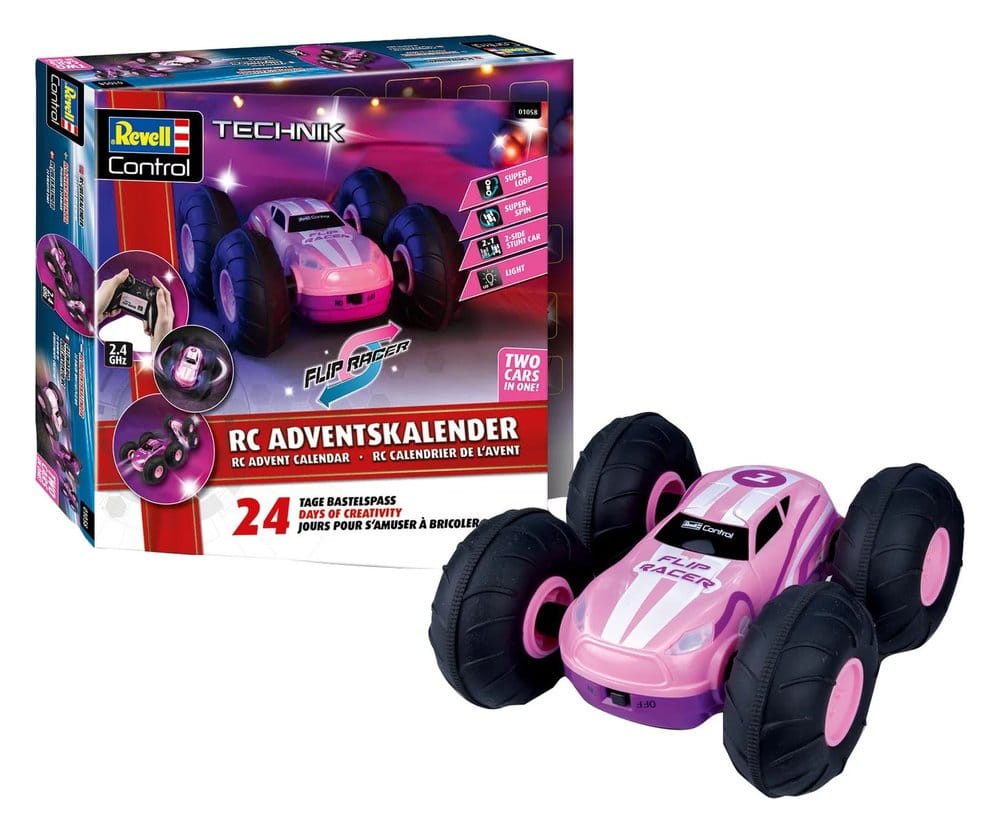 PRE ORDINE - Revell Control Advent Calendar RC Stunt Car Flip Racer 16 cm