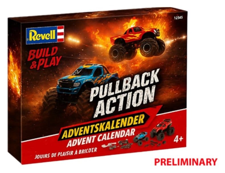 PRE ORDINE - Revell Advent Calendar Pullback Action Monster Truck