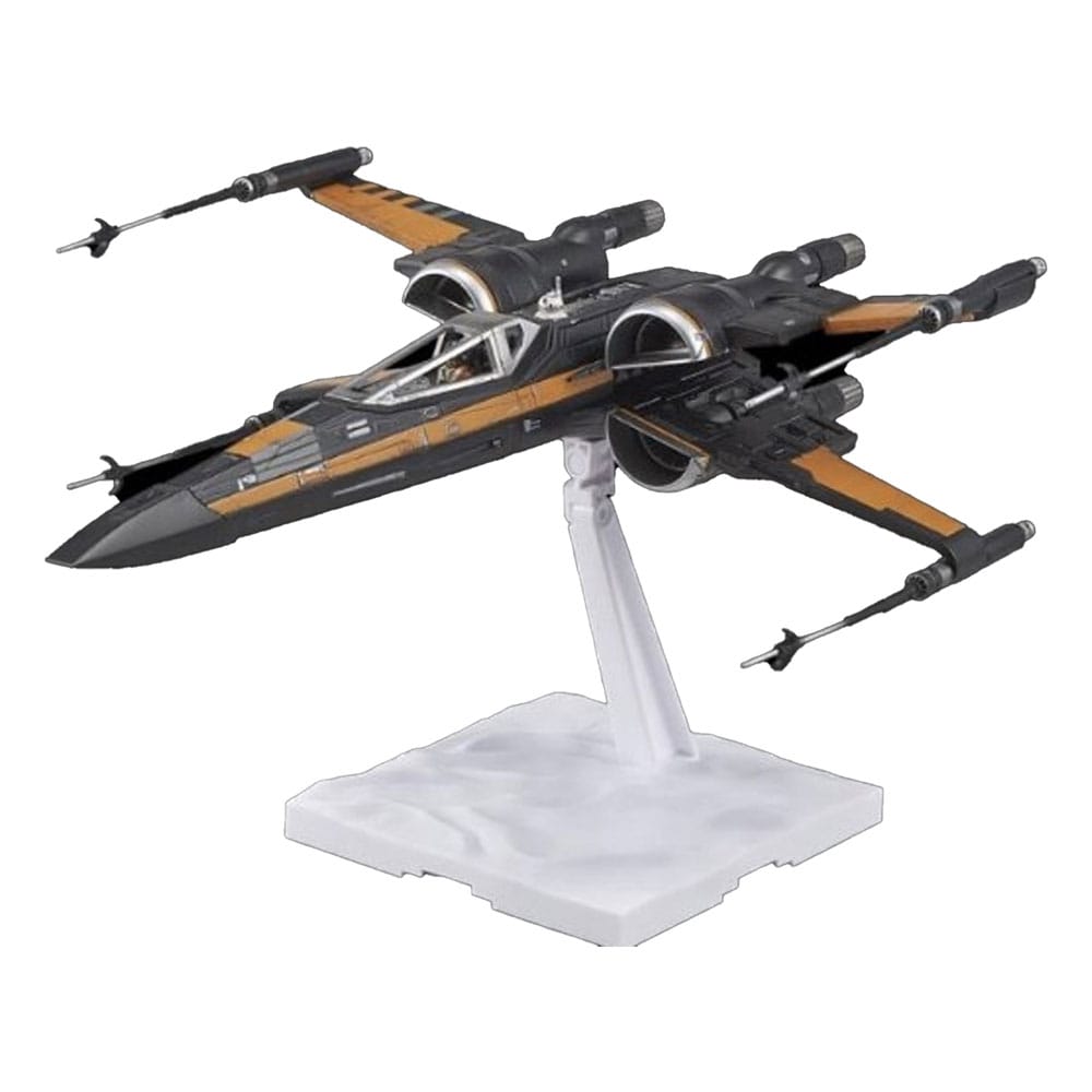 PRE ORDINE - Star Wars Model Kit 1/72 Poe's X-Wing Fighter 17 cm