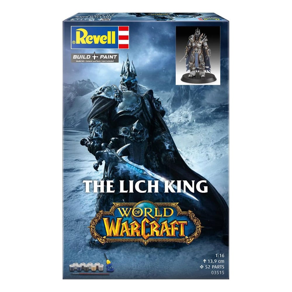 PRE ORDINE - World of Warcraft Model Kit Gift Set 1/16 The Lich King 13 cm