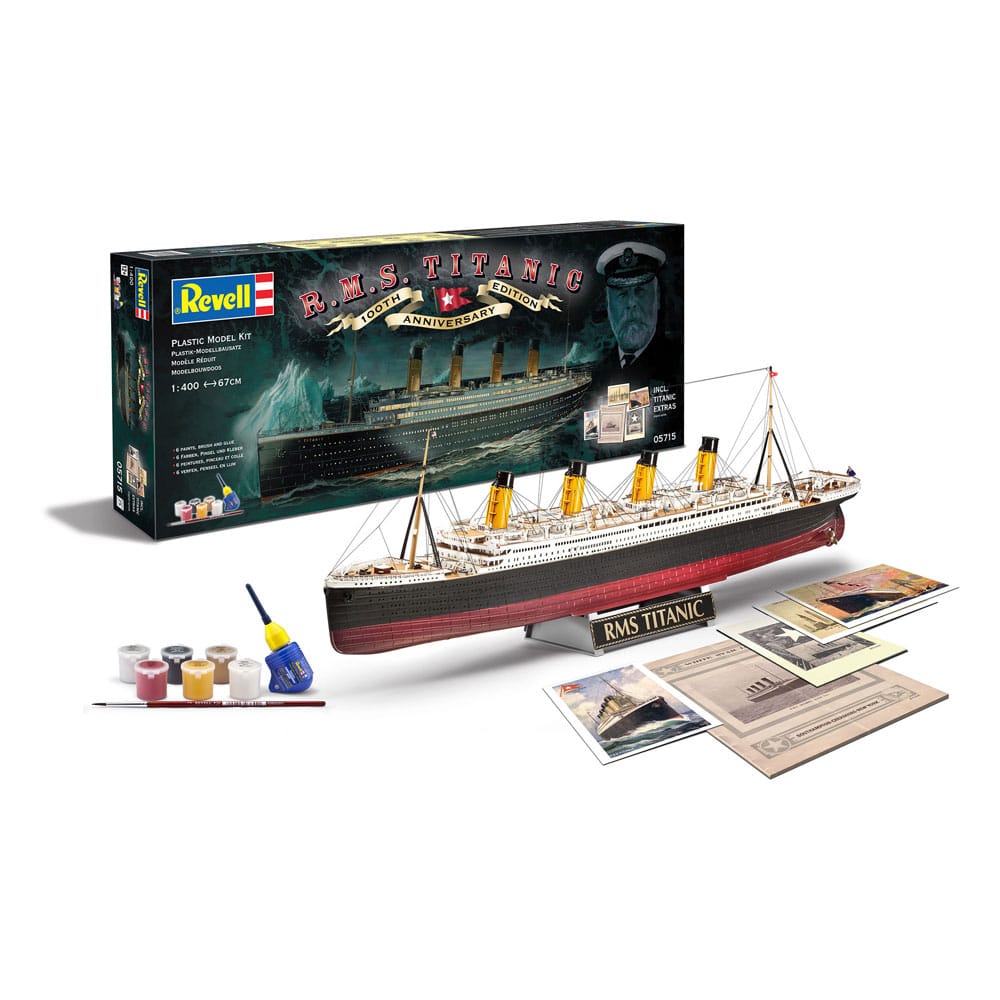 PRE ORDINE - Titanic Model Kit Gift Set 1/400 R.M.S. Titanic 100th Anniversary Edition 67 cm
