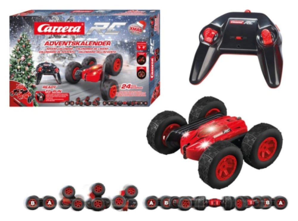PRE ORDINE - Carrera RC Advent Calendar Stunt Car X-Mas Turnator 16 cm