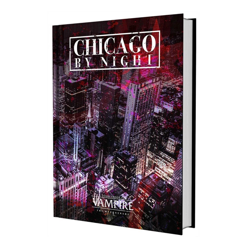 PRE ORDINE - Vampire: The Masquerade 5th Edition RPG book Chicago By Night Sourcebook *Englische Version*