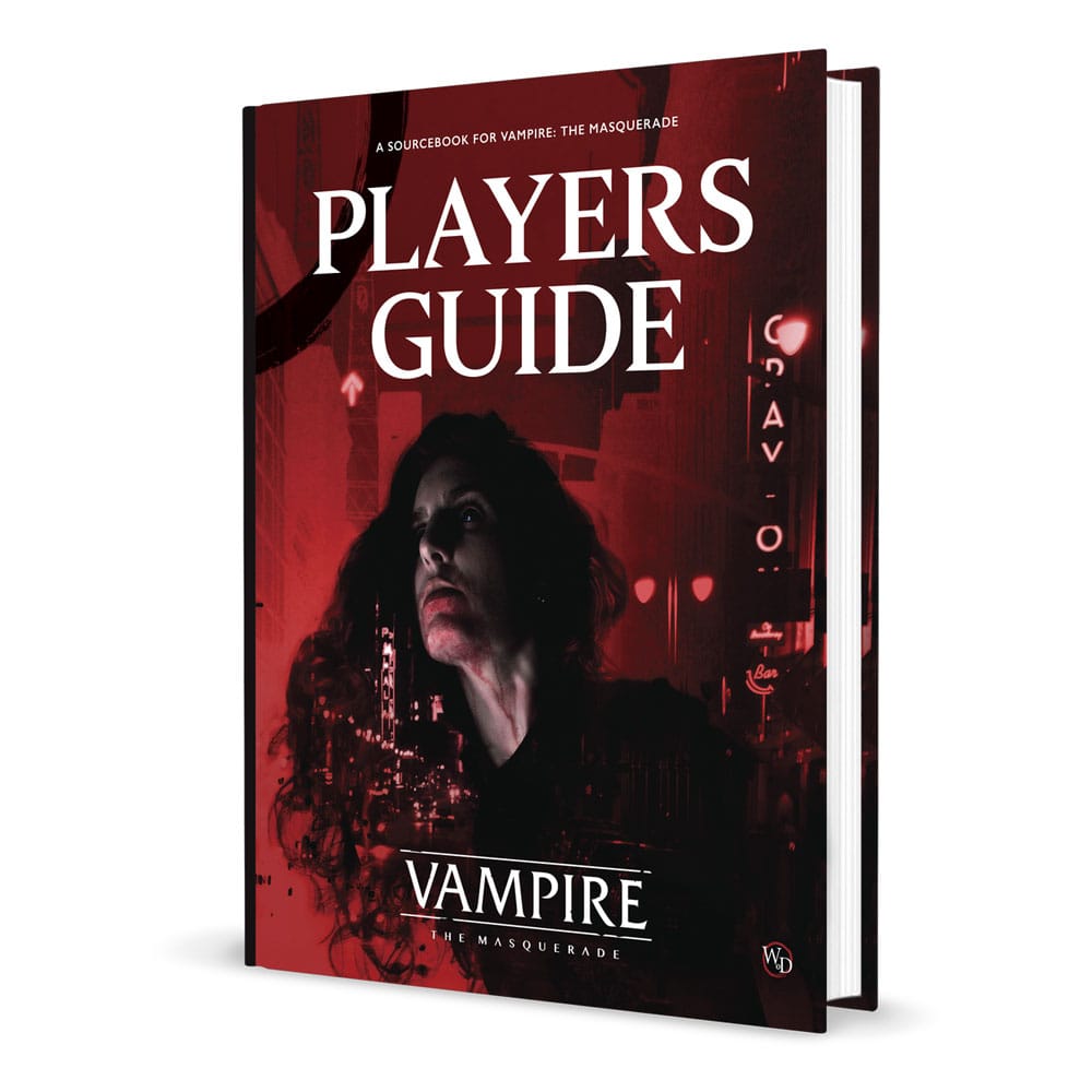 PRE ORDINE - Vampire The Masquerade 5th Edition RPG book Players Guide *Englische Version*