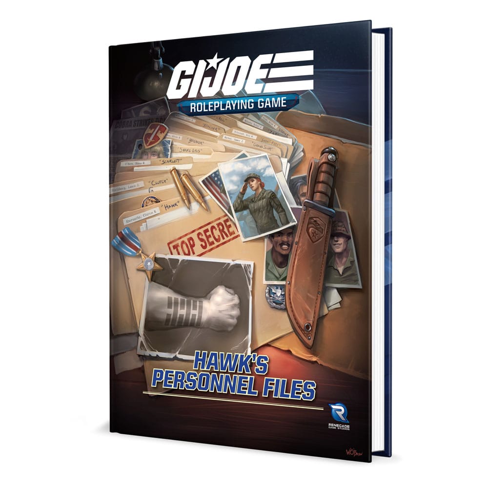 PRE ORDINE - G.I. Joe RPG Sourcebook Hawk's Personnel Files *Englische Version*