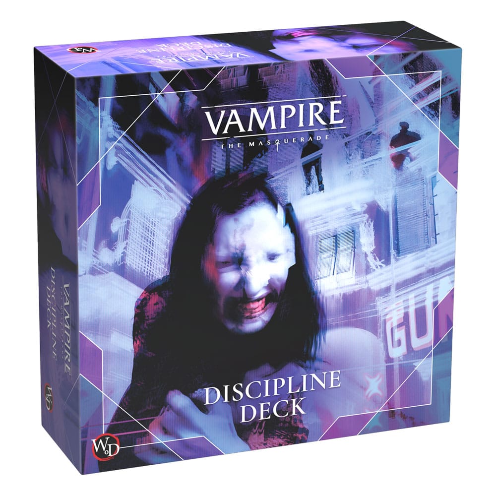 PRE ORDINE - Vampire The Masquerade 5th Edition card game Discipline Deck Accessory *Englische Version*