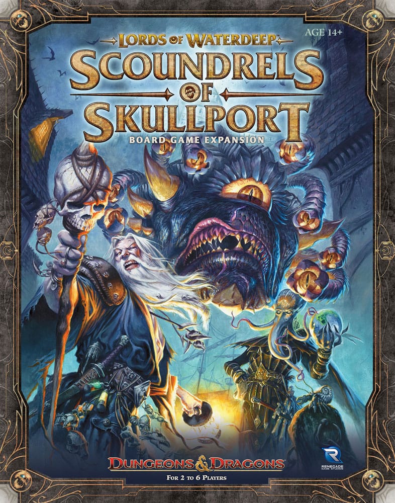 PRE ORDINE - Dungeons & Dragons board game Lords of Waterdeep: Scoundrels of Skullport Expansion *English Version*