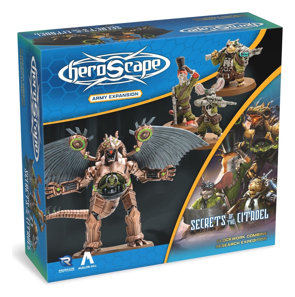 PRE ORDINE - Heroscape Army Expansion Clockwork Combine Research Expedition *English Version*