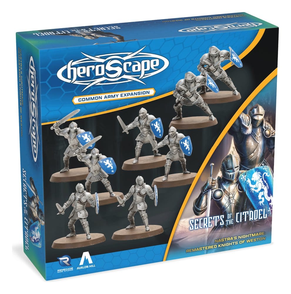 PRE ORDINE - Heroscape Board Game Army Expansion Knights of Weston Remastered *English Version*