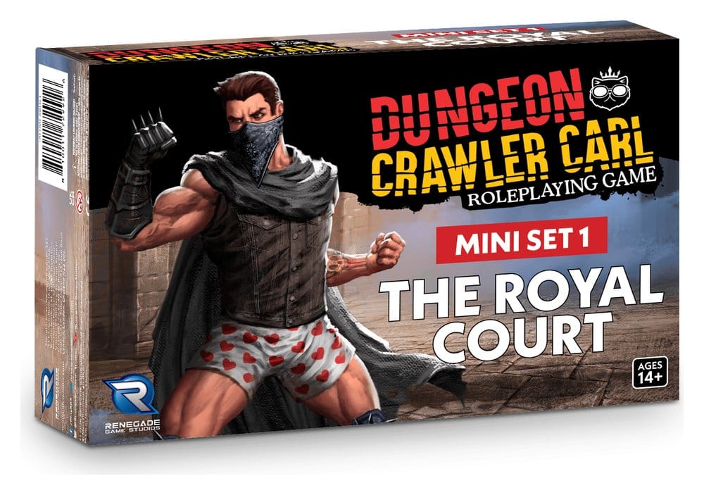 PRE ORDINE - Dungeon Crawler Carl Miniatures Set 1 The Royal Court