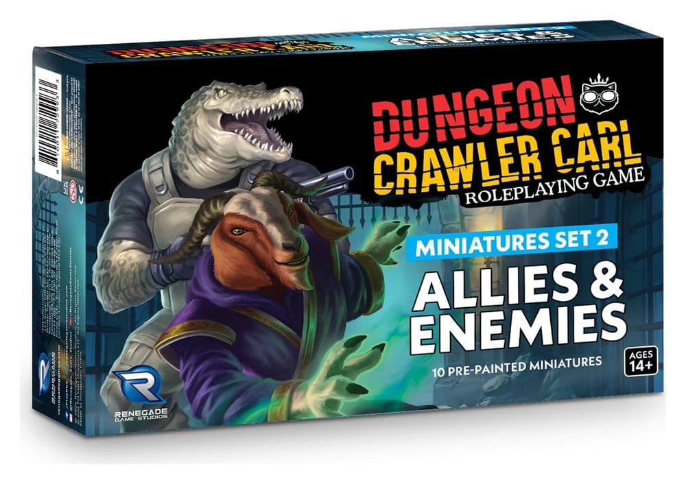 PRE ORDINE - Dungeon Crawler Carl Miniatures Set 2 Enemies & Allies