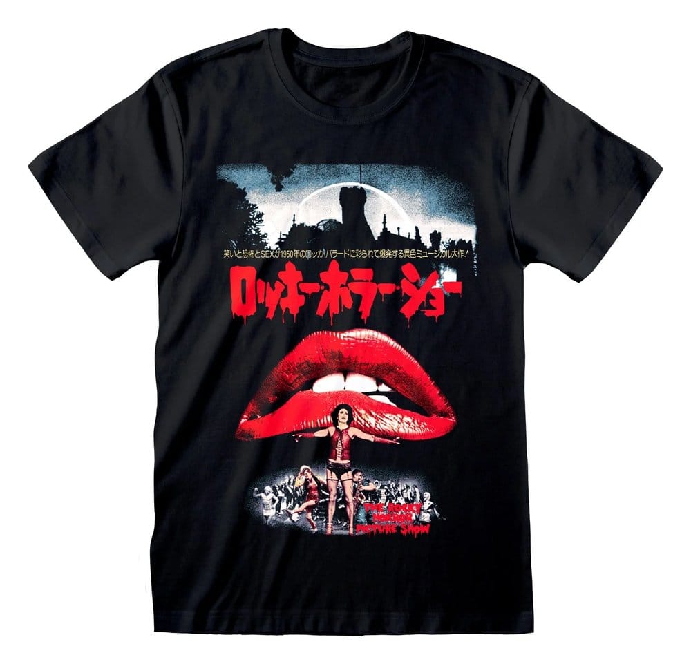 The Rocky Horror Picture Show T-Shirt Japanese Black