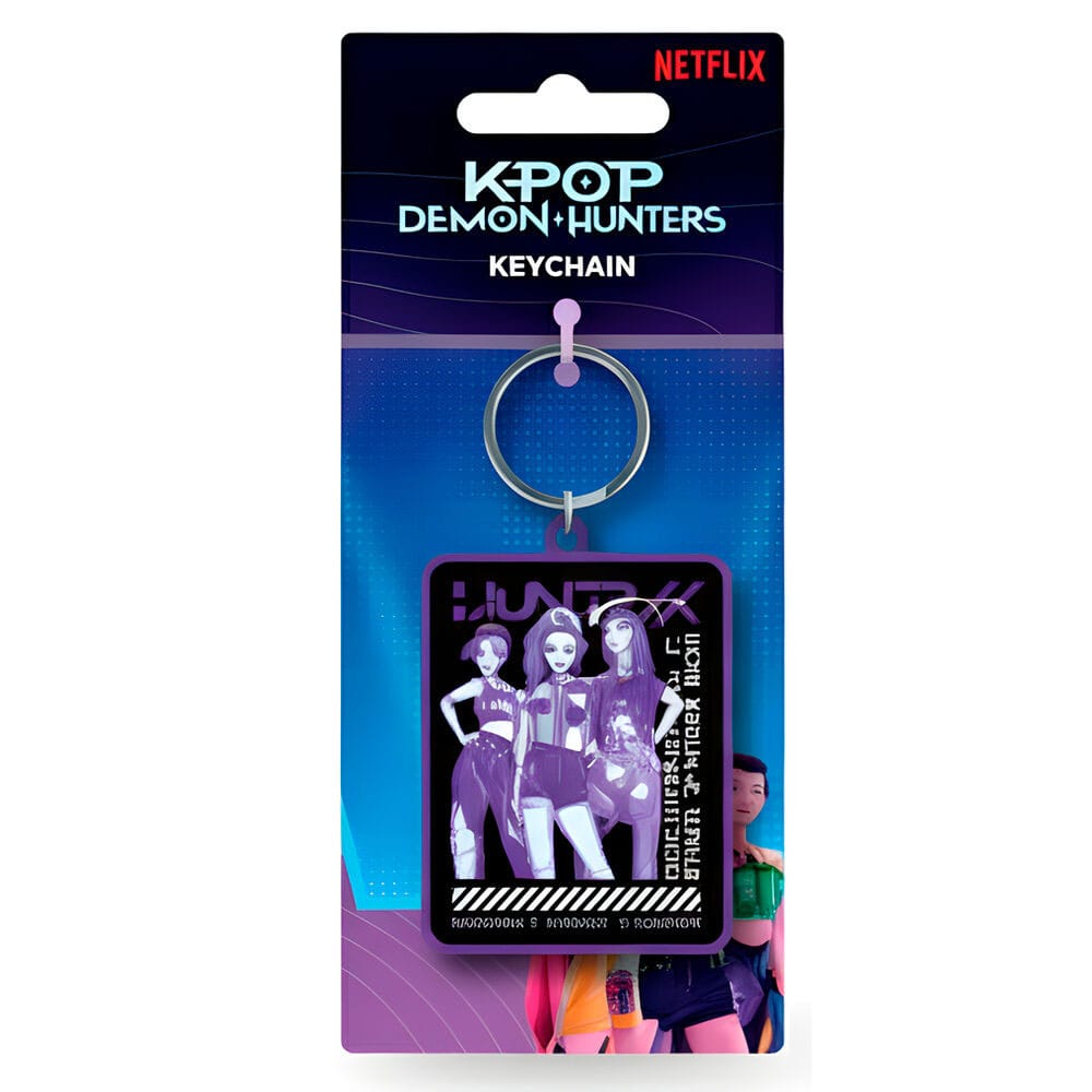 PRE ORDINE - KPop Demon Hunters PVC Keychain Huntrix Group