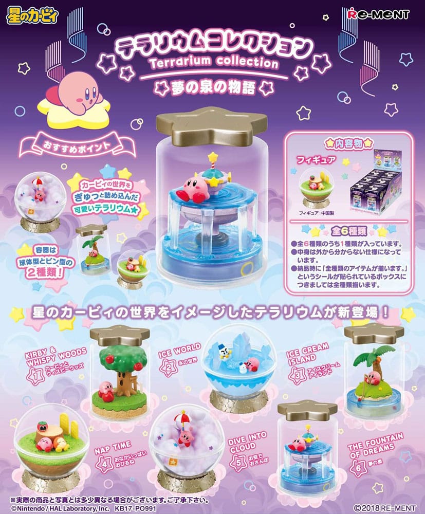 PRE ORDINE - Kirby Mini Figures 6 cm Terrarium Collection Display (6)