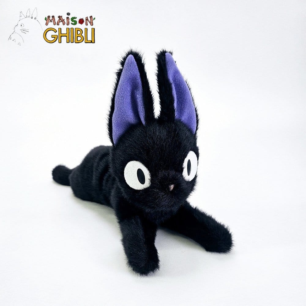 PRE ORDINE - Kiki's Delivery Service Funwari Plush Figure Jiji Laying S 38 cm