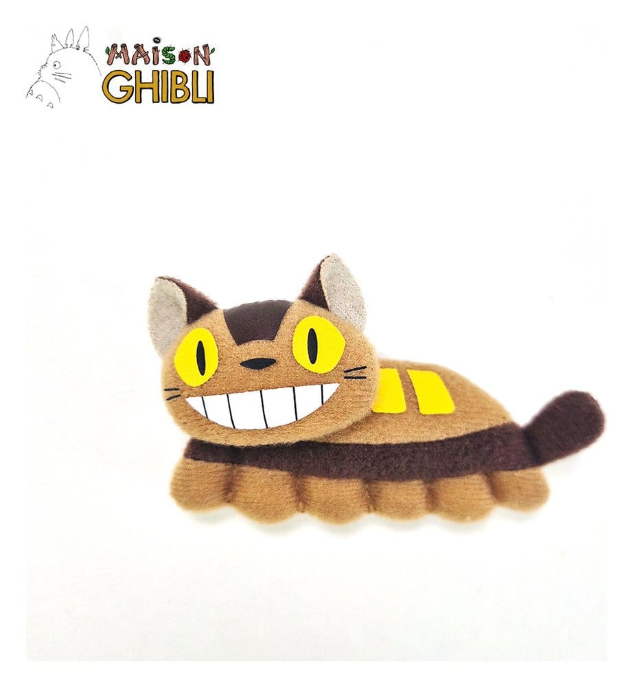 PRE ORDINE - My Neighbor Totoro Mini Plush Magnet Catbus 7 cm