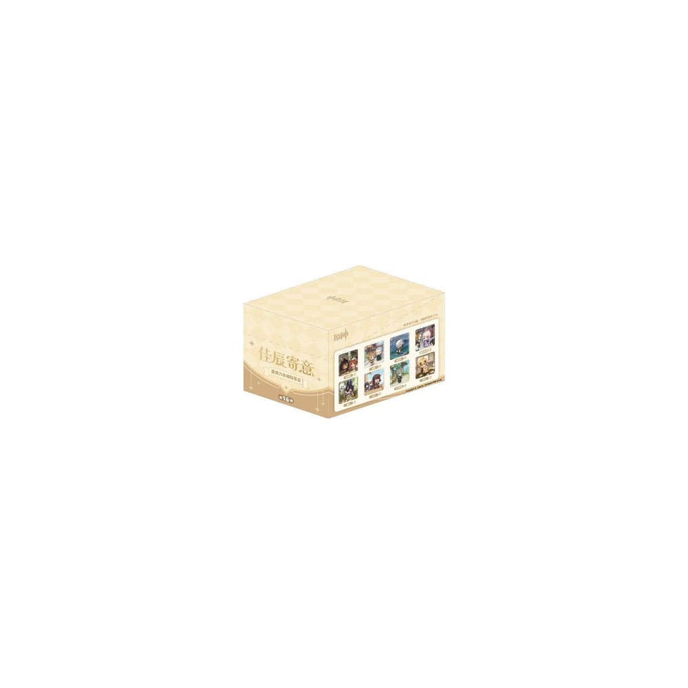 PRE ORDINE - Genshin Impact Magnet Blind Box A Display (16)