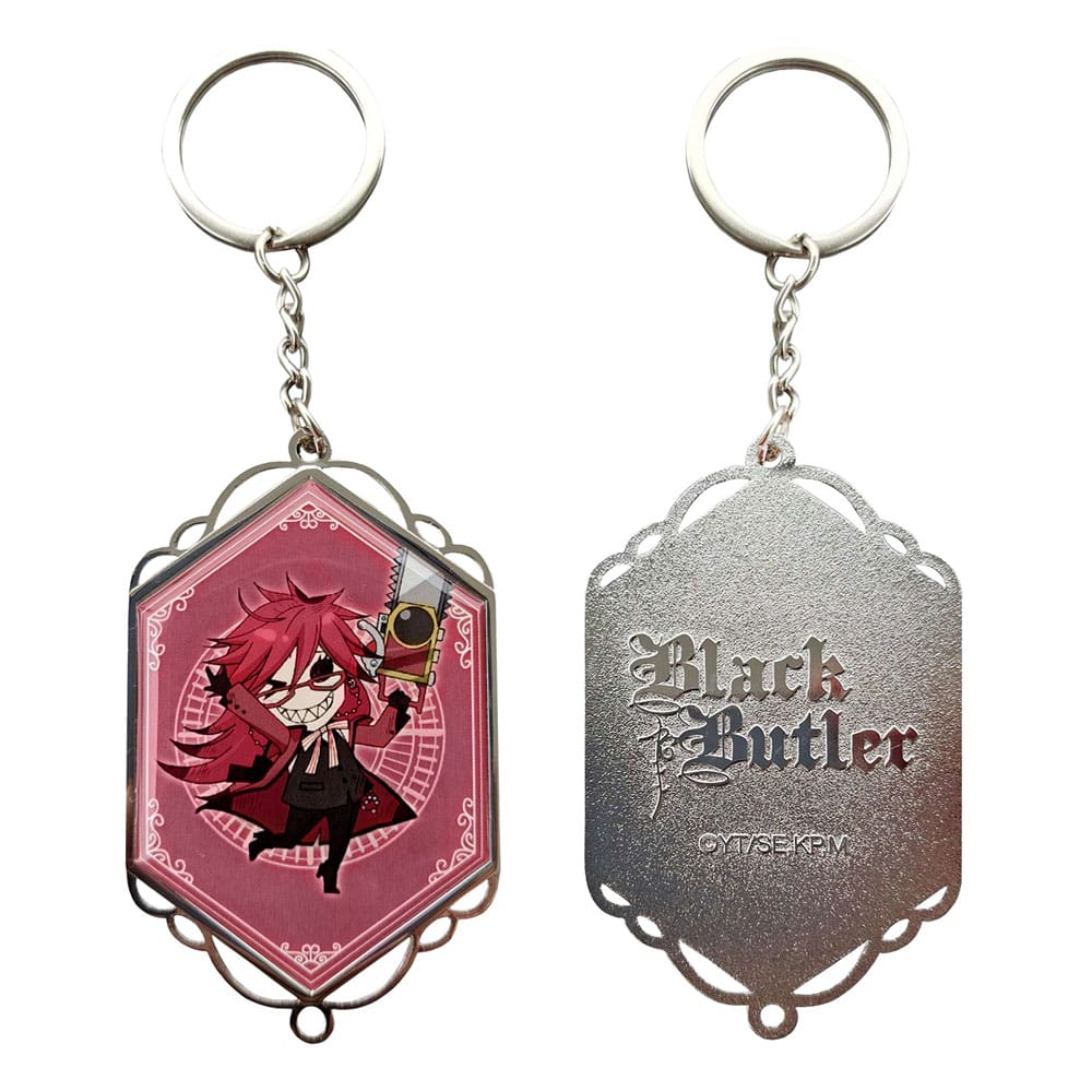 PRE ORDINE - Black Butler PVC Keychain Grell