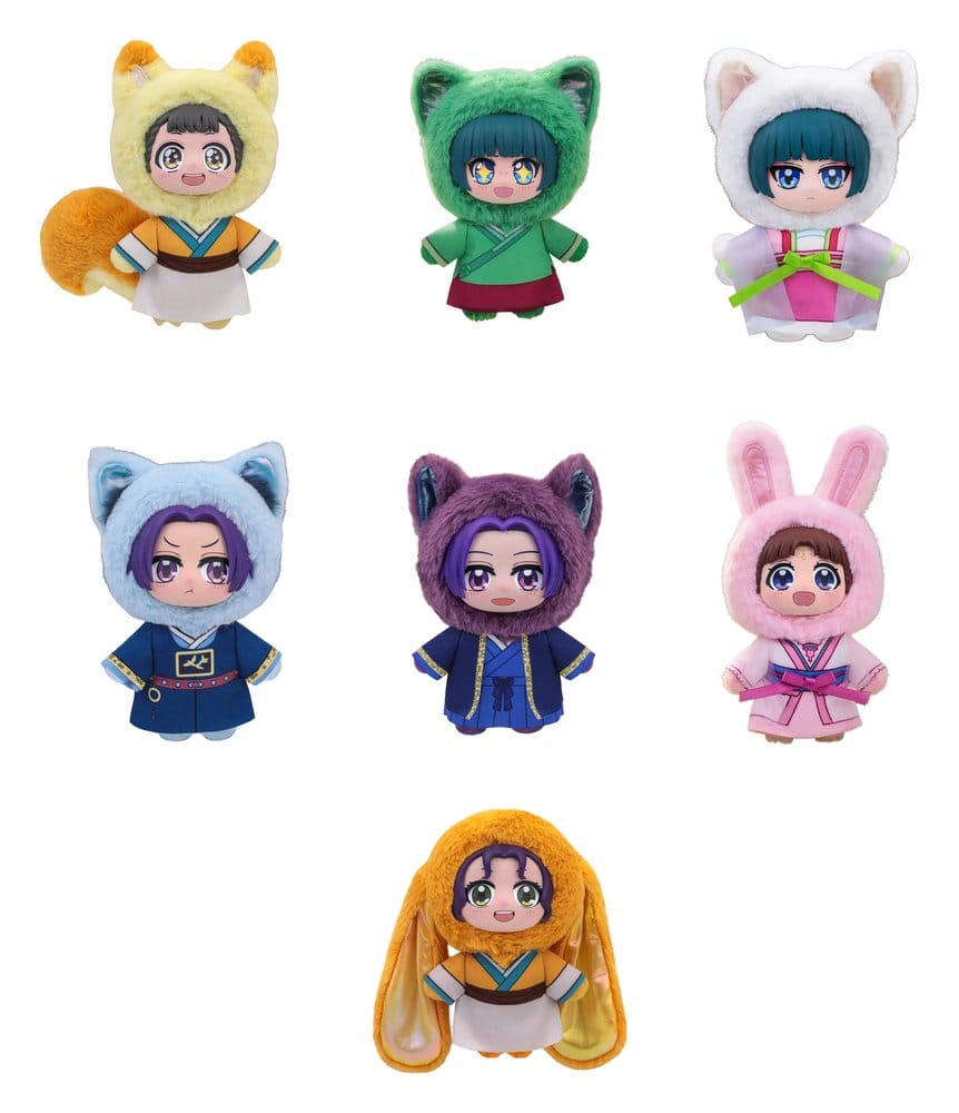 PRE ORDINE - The Apothecary Diaries Vinyl Face Plush Blind Box 14 cm Display (6)
