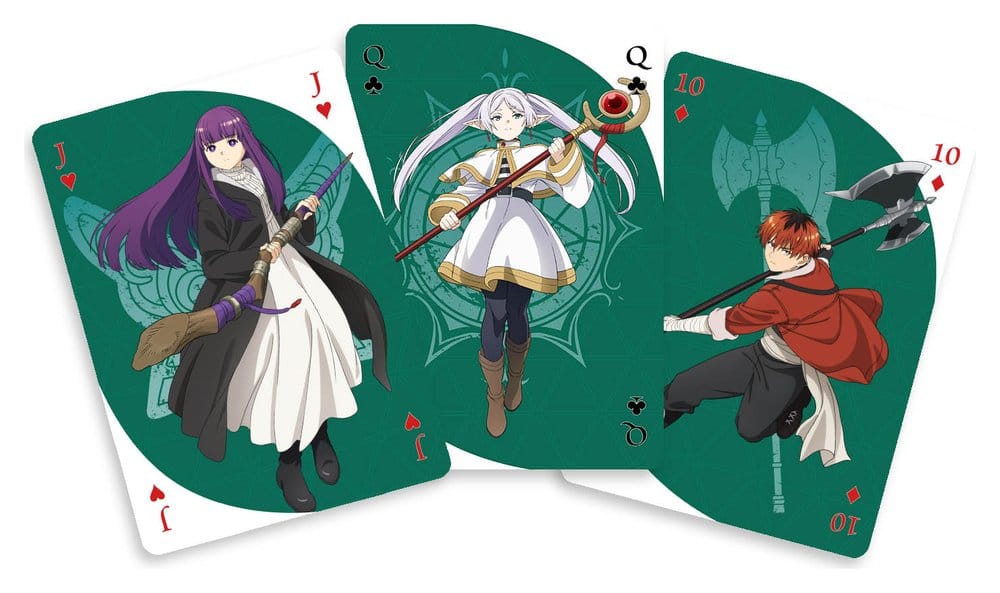 PRE ORDINE - Frieren: Beyond Journey's End Playing Cards Crunchyroll