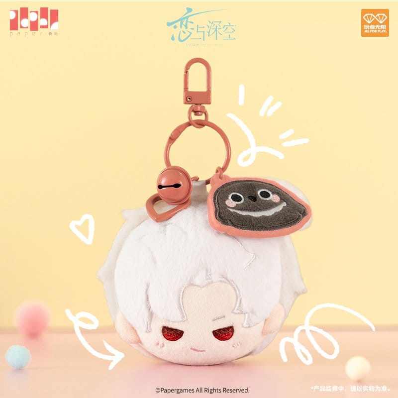 PRE ORDINE - Love and Deepspace Plush Keychain Sylus Playful Time Series 6 cm