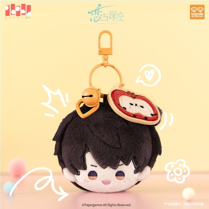 PRE ORDINE - Love and Deepspace Plush Keychain Caleb Playful Time Series 6 cm