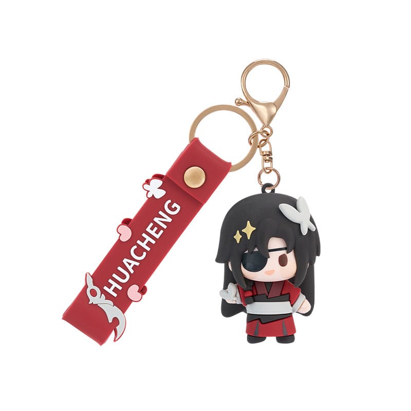 PRE ORDINE - Heaven Official´s Blessing Rubber Keychain Hua Cheng 6 cm