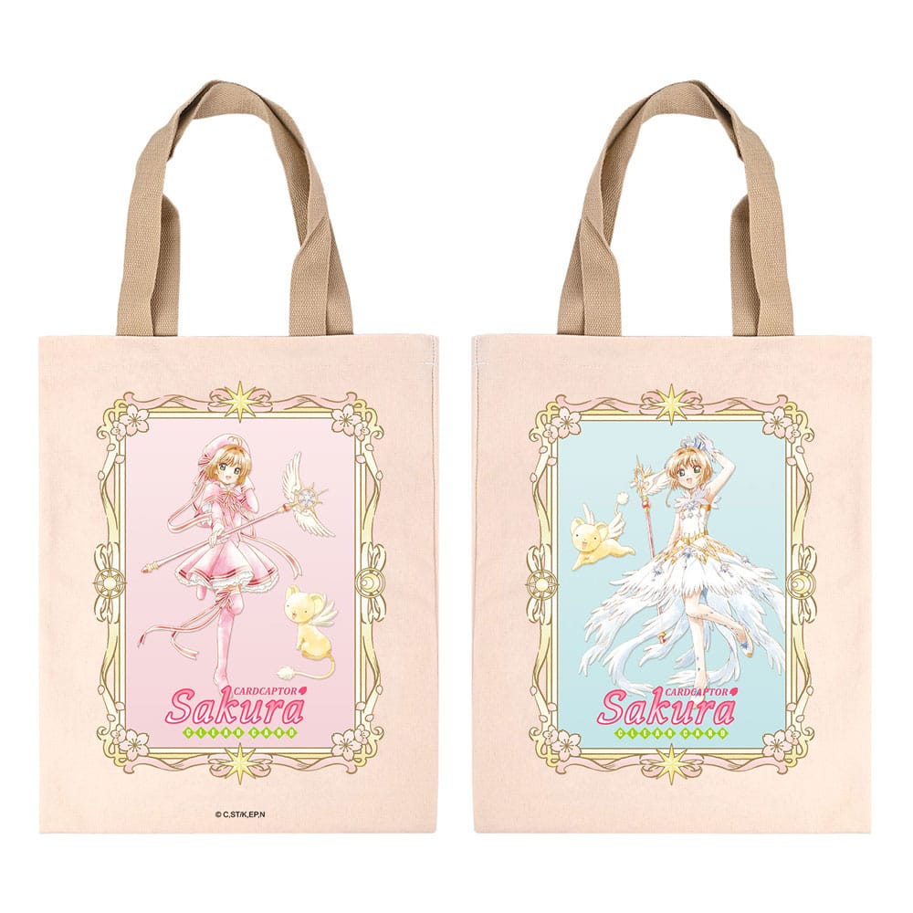 PRE ORDINE - Cardcaptor Sakura Clear Card PVC Tote Bag Sakura & Kero-chan