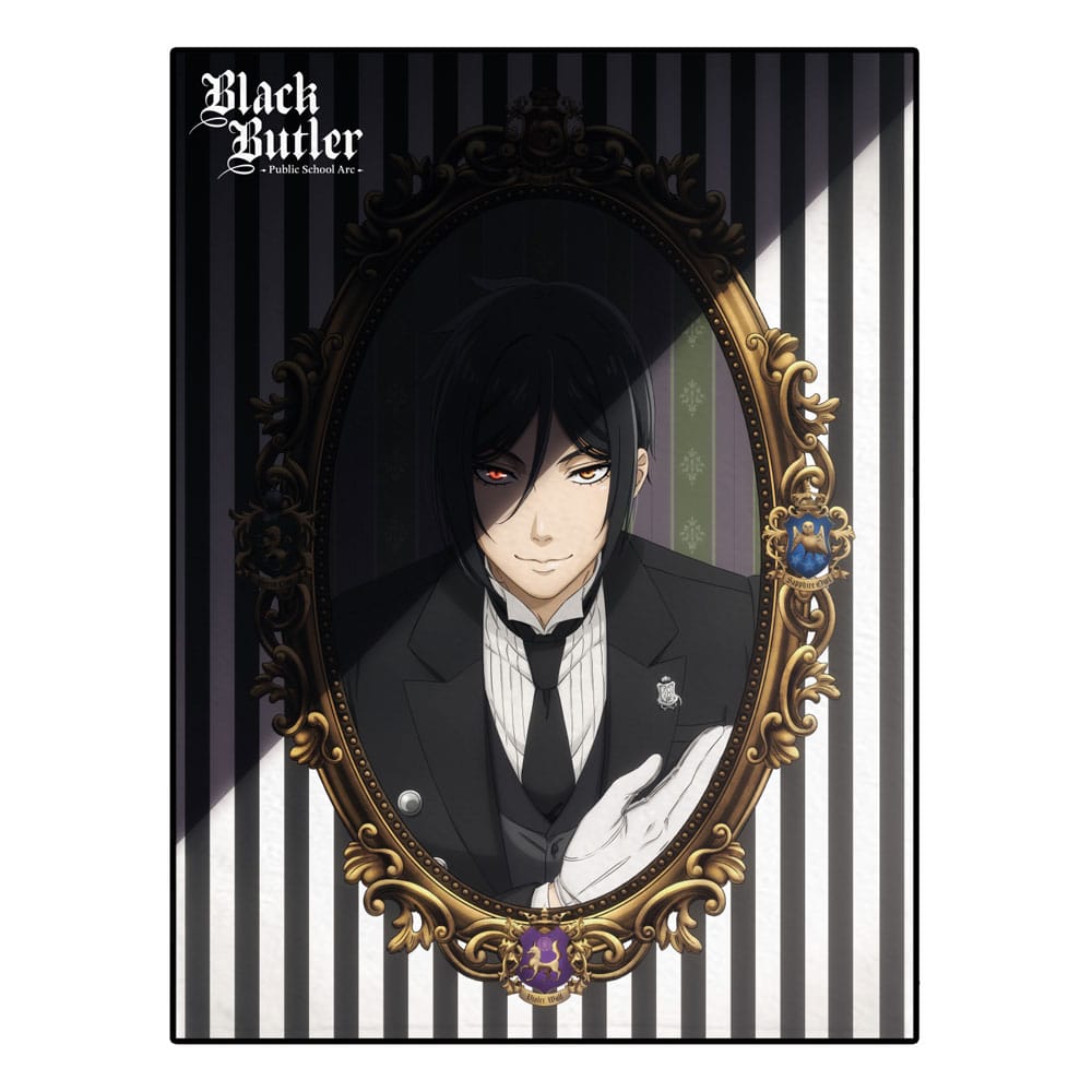 PRE ORDINE - Black Butler: Public School Arc blanket Sebastian 120 x 160 cm