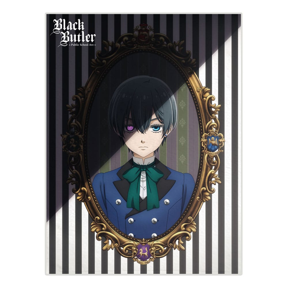 PRE ORDINE - Black Butler: Public School Arc blanket Ciel 120 x 160 cm