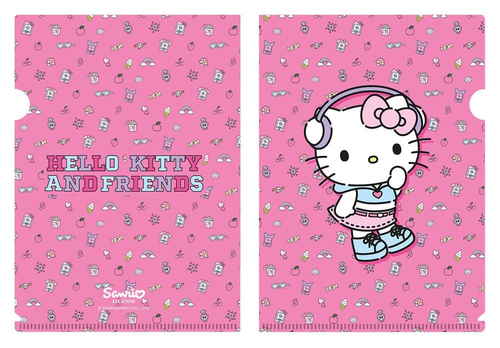 PRE ORDINE - Sanrio Clearfile Hello Kitty POP 01