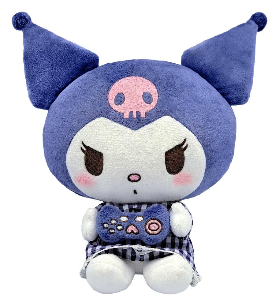 PRE ORDINE - Sanrio  Plush Figure Kuromi Pyjama Style M 22 cm