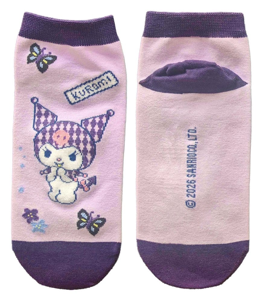PRE ORDINE - Sanrio Socks Kuromi Japanese Short 36-40