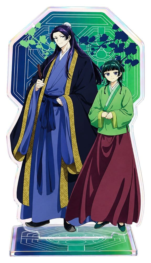 PRE ORDINE - The Apothecary Diaries - Holographic Acrylic Standee - Maomao & Jinshi (Normal Clothes)