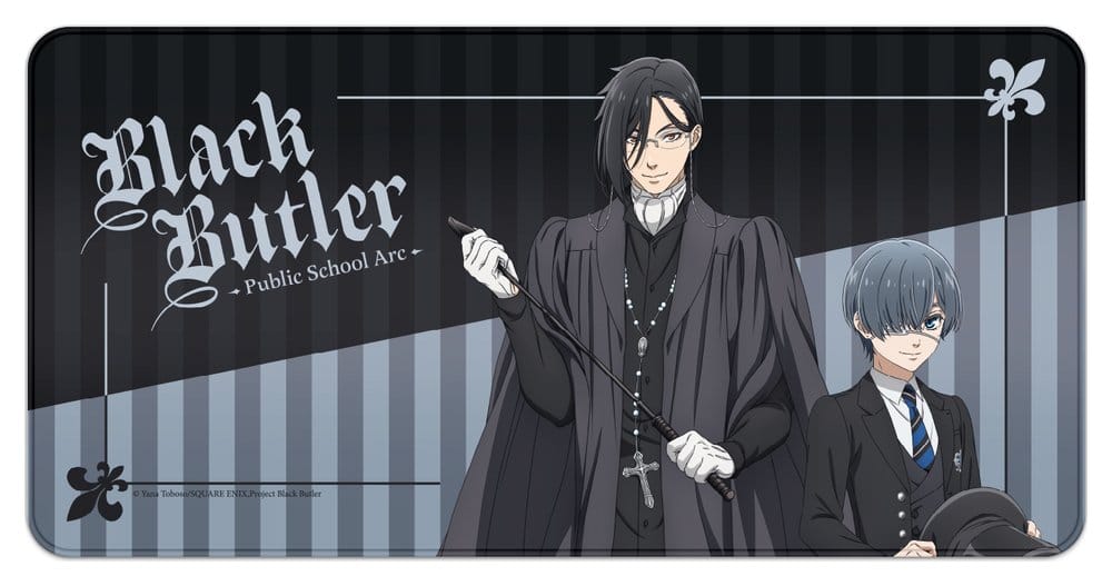 PRE ORDINE - Black Butler: Public School Arc XXL Mousepad Sebastian & Ciel 80 x 40 cm