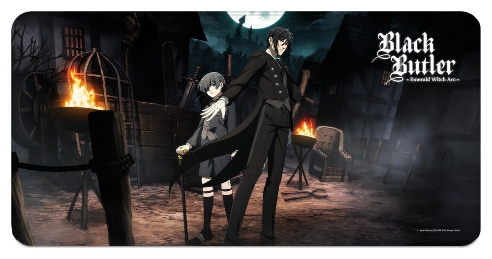 PRE ORDINE - Black Butler: Emerald Witch Arc XXL Mousepad Sebastian & Ciel 80 x 40 cm