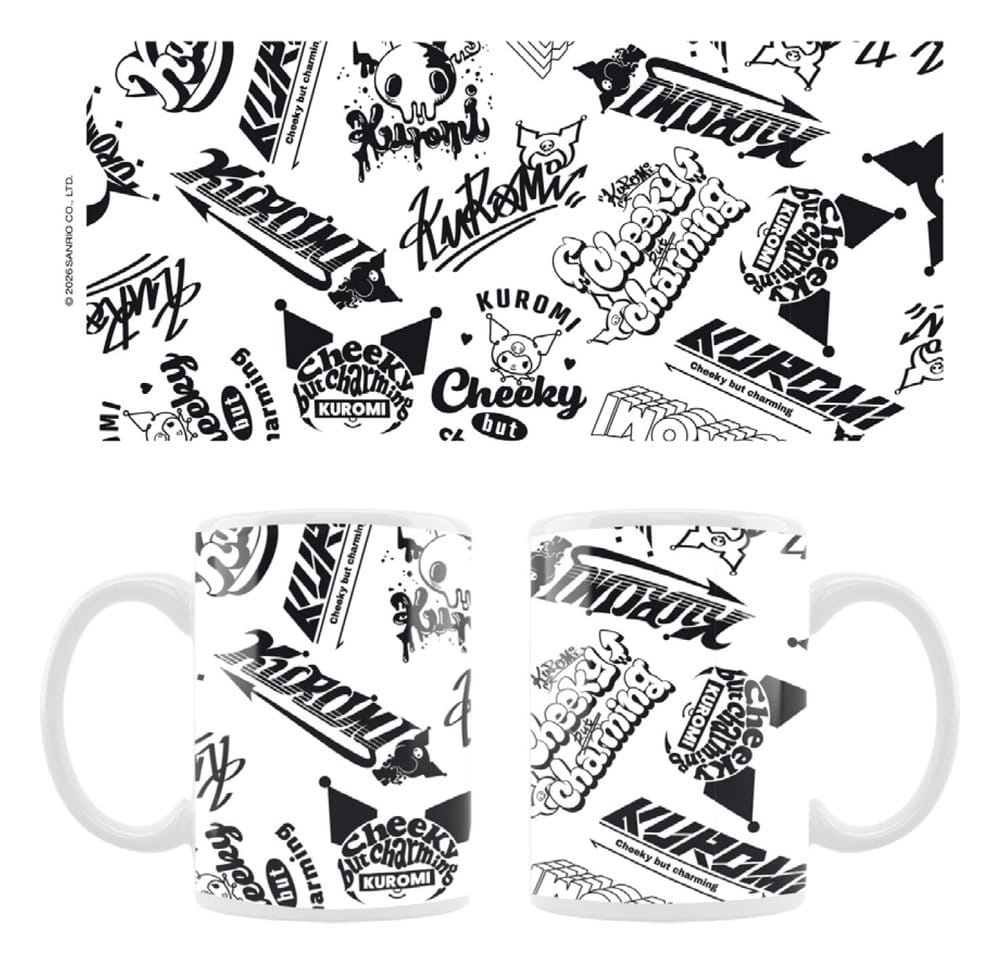 PRE ORDINE - Sanrio Mug Kuromi Street logos